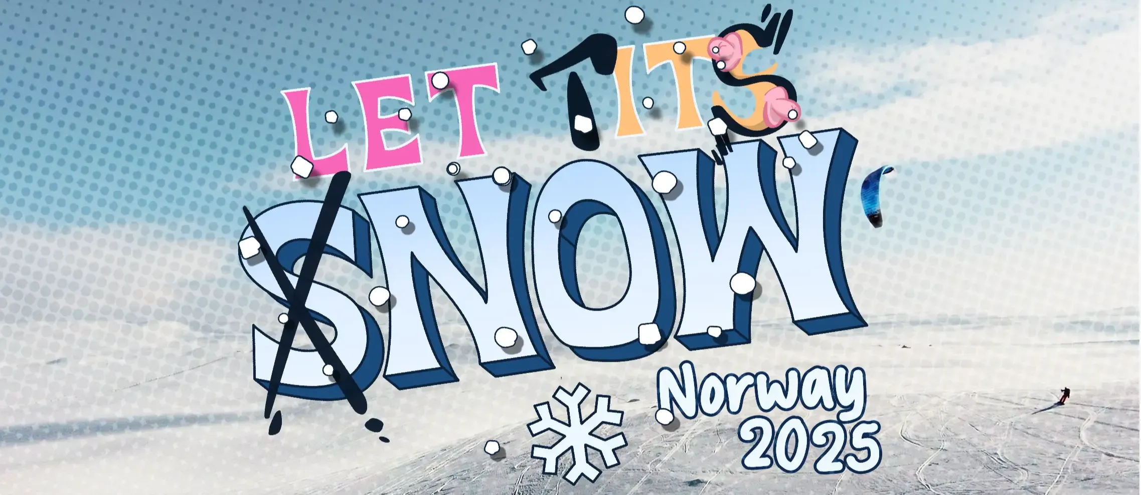 snowkite w norwegii