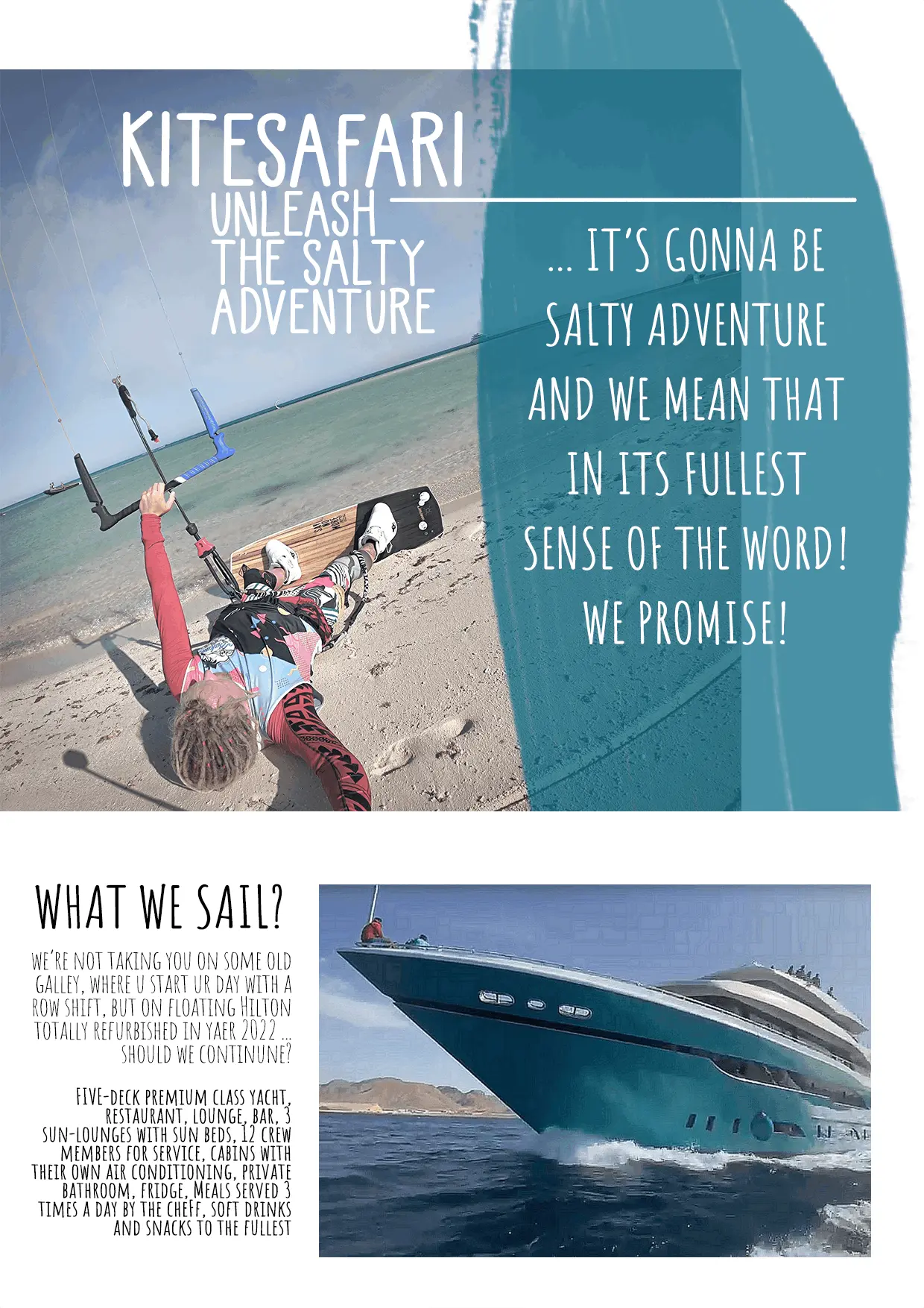 Kitesafari Egipt Makani