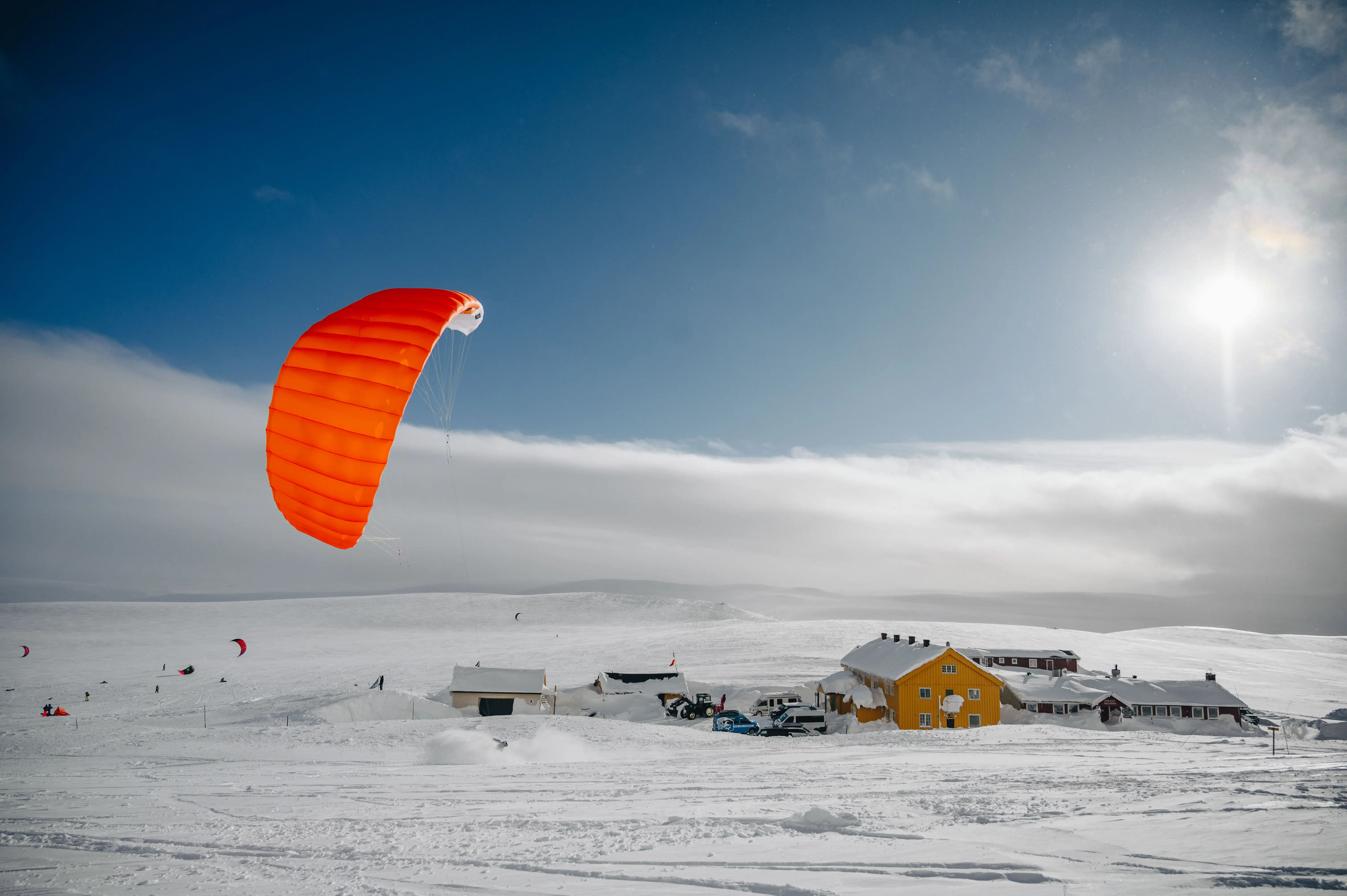 Makani Travel Snowkite Norwegia